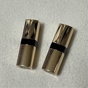 2 Bobbi Brown Luxe Lip Color Lipstick Raspberry Pink Mini 2.5g Nov sale